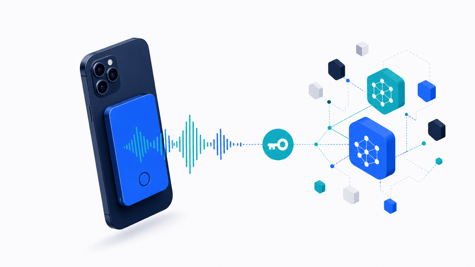 card → your key → AI models